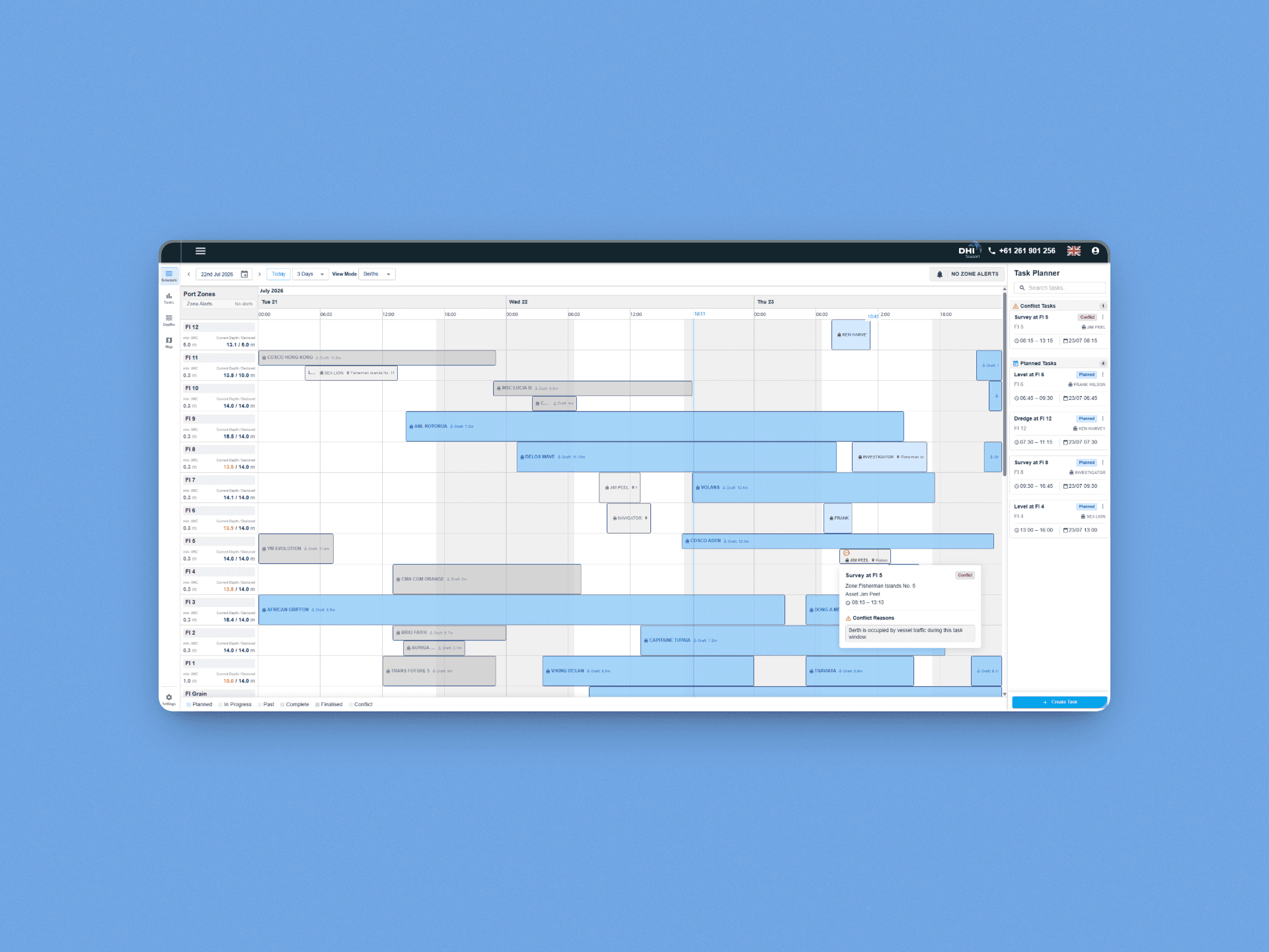Marine Operations Planner
